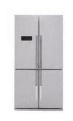 Beko EcoSmart GNE114610APX American-Style Fridge Freezer - Stainless Steel